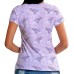 Camiseta Feminina - Raglan - Unicornio - Mod.01